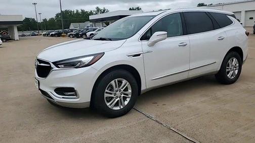 White Frost Tri-Coat 2021 Buick Enclave Essence