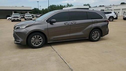 Gray 2021 Toyota Sienna XLE