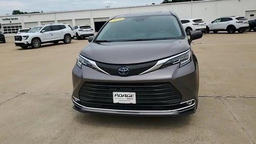 Gray 2021 Toyota Sienna XLE