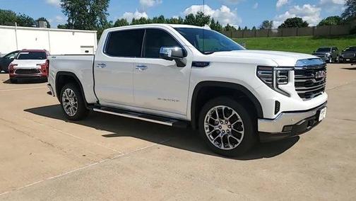 Summit White 2026 GMC Sierra 1500 SLT