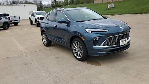 Ocean Blue Metallic 2026 Buick Encore GX Avenir