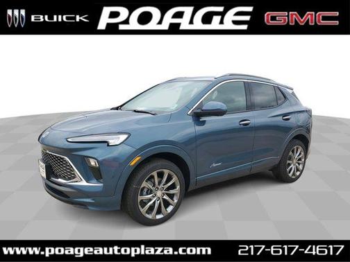 Ocean Blue Metallic 2026 Buick Encore GX Avenir