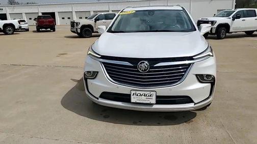 White Frost Tri-Coat 2023 Buick Enclave Premium