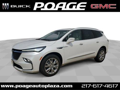 White Frost Tri-Coat 2023 Buick Enclave Premium