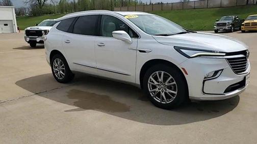 White Frost Tri-Coat 2023 Buick Enclave Premium