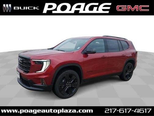 Volcanic Red 2026 GMC Acadia Elevation