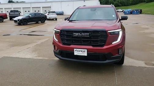 Volcanic Red 2026 GMC Acadia Elevation