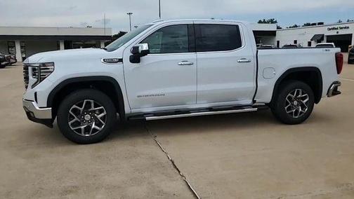 Glacier White 2026 GMC Sierra 1500 SLT