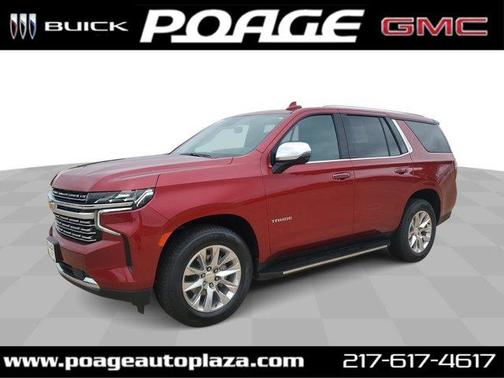 Red 2023 Chevrolet Tahoe Premier