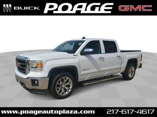 Summit White 2015 GMC Sierra 1500 SLT