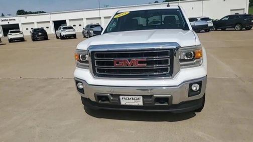 Summit White 2015 GMC Sierra 1500 SLT