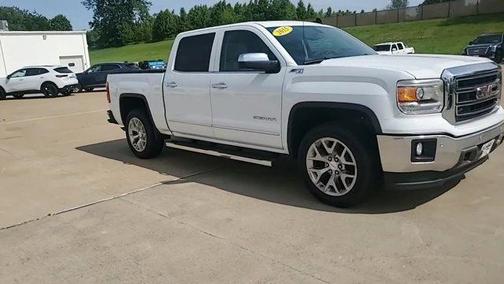 Summit White 2015 GMC Sierra 1500 SLT