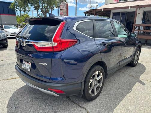 Obsidian Blue Pearl 2017 Honda CR-V EX-L AWD