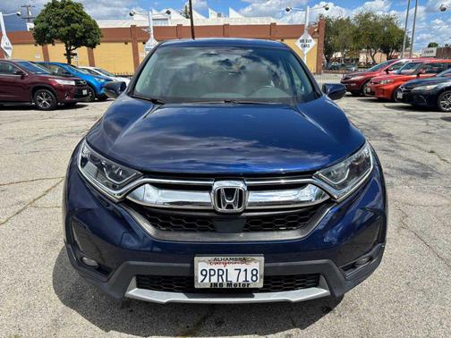 Obsidian Blue Pearl 2017 Honda CR-V EX-L AWD