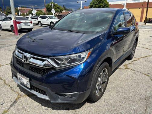 Obsidian Blue Pearl 2017 Honda CR-V EX-L AWD