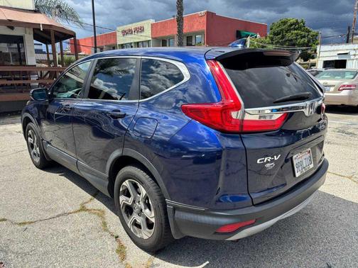 Obsidian Blue Pearl 2017 Honda CR-V EX-L AWD