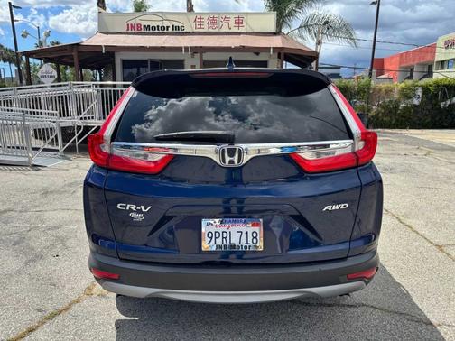 Obsidian Blue Pearl 2017 Honda CR-V EX-L AWD