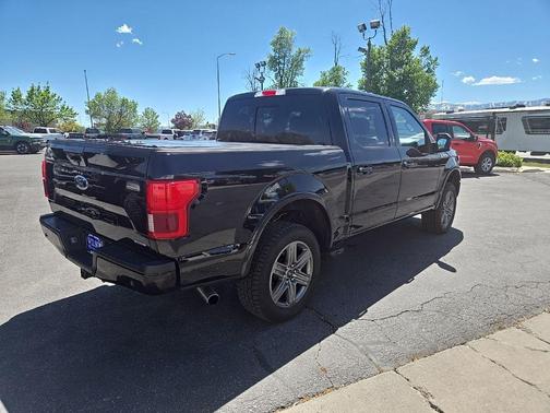 Agate Black Metallic 2020 Ford F-150 Lariat