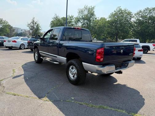 Electric Blue Pearlcoat/Bright Silver Metallic Clearcoat 2007 Dodge Ram 2500 SLT/TRX