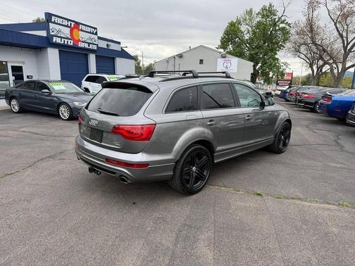 Graphite Gray Metallic 2015 Audi Q7 3.0T S line Prestige