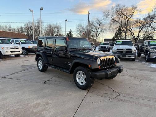 Black Clearcoat 2013 Jeep Wrangler Unlimited Sport