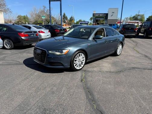 Aviator Blue Metallic 2014 Audi A6 3.0T Premium Plus