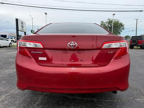 Barcelona Red Metallic 2012 Toyota Camry LE