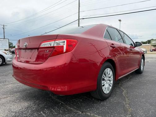 Barcelona Red Metallic 2012 Toyota Camry LE