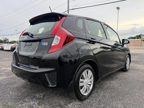 Crystal Black Pearl 2017 Honda Fit LX