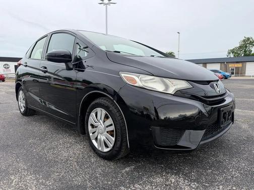 Crystal Black Pearl 2017 Honda Fit LX