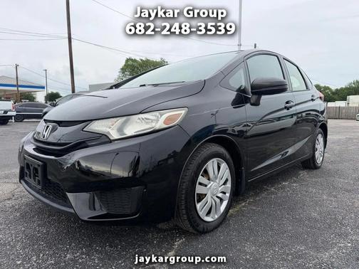 Crystal Black Pearl 2017 Honda Fit LX