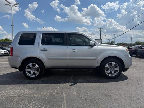Alabaster Silver Metallic 2013 Honda Pilot EX-L