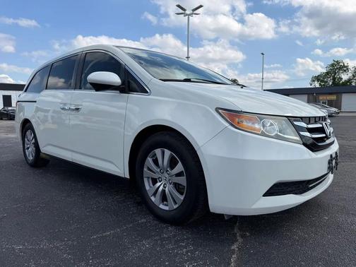 White Diamond Pearl 2014 Honda Odyssey EX-L