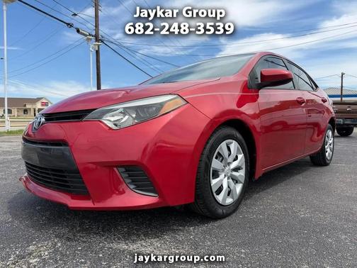 Barcelona Red Metallic 2015 Toyota Corolla LE