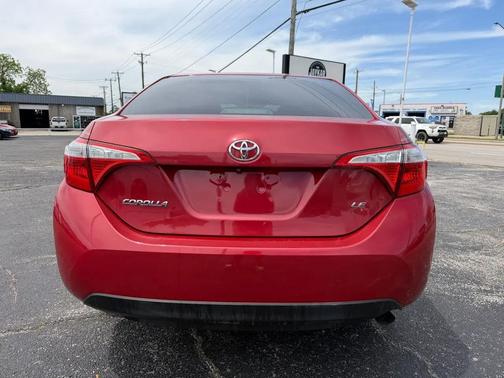 Barcelona Red Metallic 2015 Toyota Corolla LE