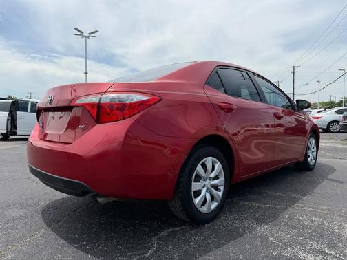 Barcelona Red Metallic 2015 Toyota Corolla LE
