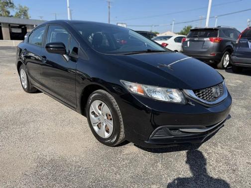 Crystal Black Pearl 2015 Honda Civic LX