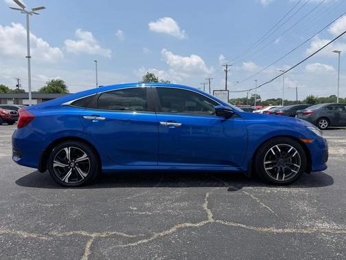 BLUE 2017 Honda Civic Touring