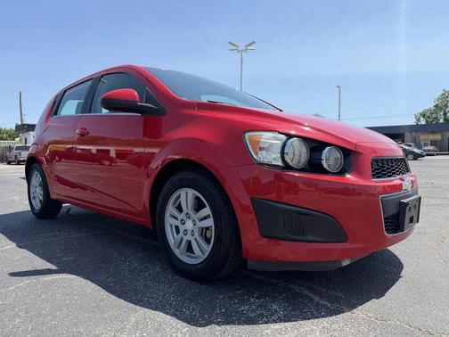 RED 2015 Chevrolet Sonic LT