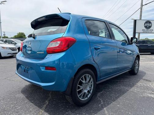 Sapphire Blue 2018 Mitsubishi Mirage ES
