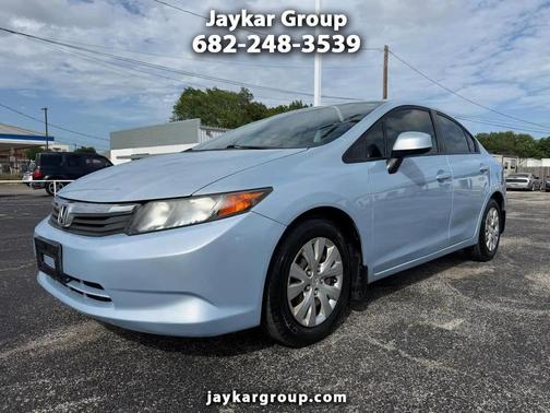 BLUE 2012 Honda Civic LX