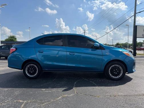 Sapphire Blue Metallic 2024 Mitsubishi Mirage G4 ES