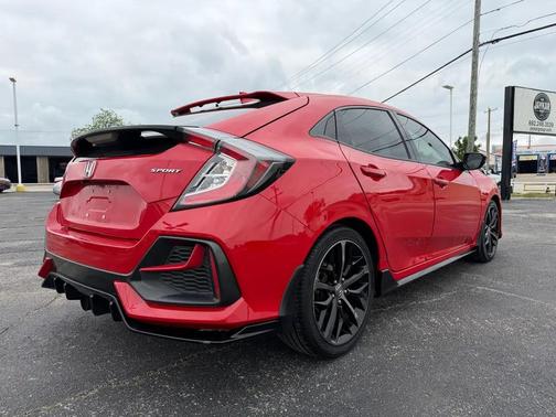 Rallye Red 2020 Honda Civic Sport