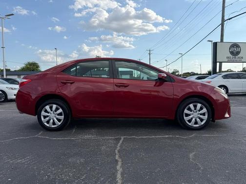 Barcelona Red Metallic 2014 Toyota Corolla LE