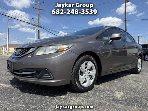 GRAY 2013 Honda Civic LX