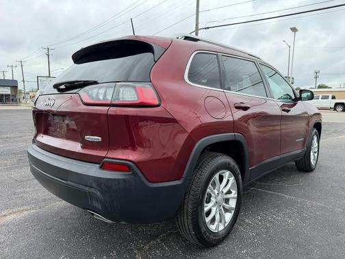Velvet Red Pearlcoat 2019 Jeep Cherokee Latitude
