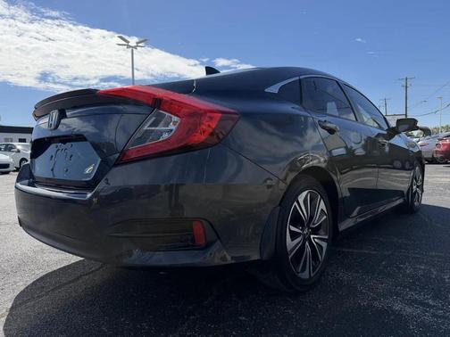 BLUE 2017 Honda Civic EX-T