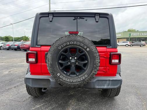 Firecracker Red Clearcoat 2021 Jeep Wrangler Unlimited Sport