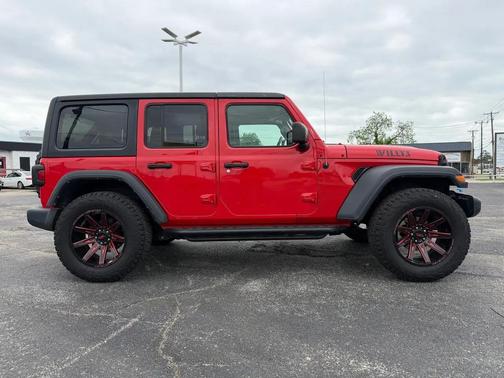 Firecracker Red Clearcoat 2021 Jeep Wrangler Unlimited Sport