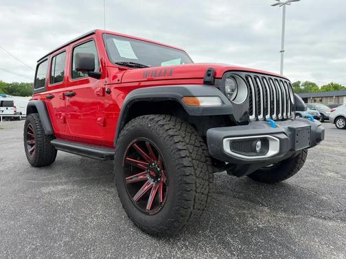 Firecracker Red Clearcoat 2021 Jeep Wrangler Unlimited Sport